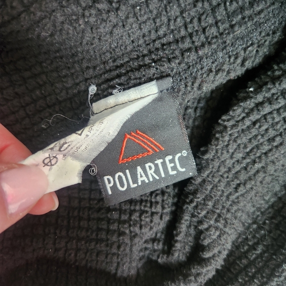 Vintage Arcteryx Black Polartec Half Zip Size Medium - Picture 13 of 14